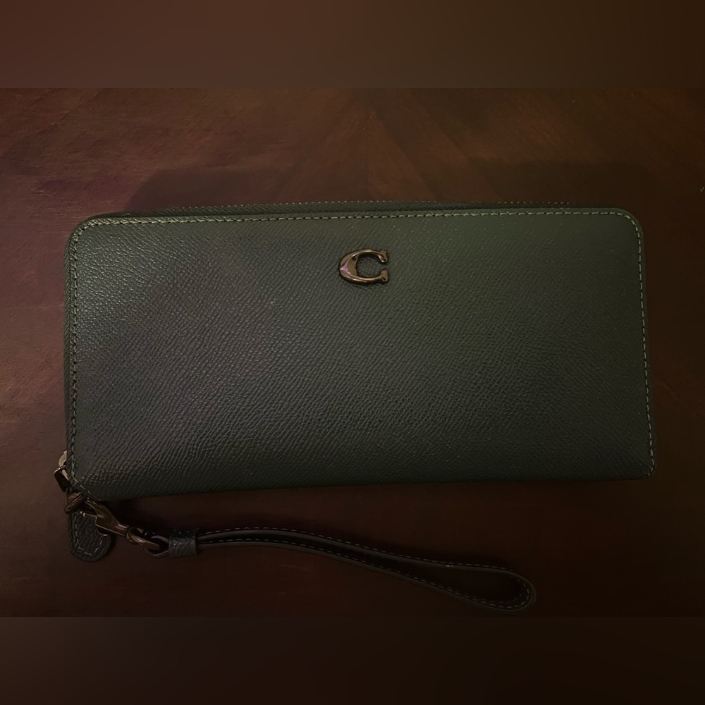 Coach Accordion Zip Wallet